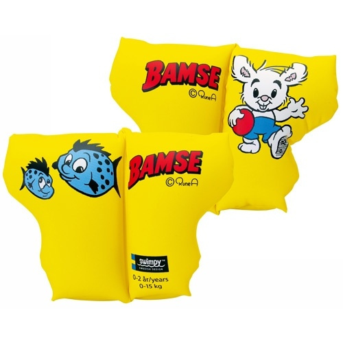 Swimpy Armringar 0-2år Bamse 0-15kg (34-B000) ryhmässä LELUT, TUOTTEET LAPSILLE JA VAUVOILLE / Lapsiturvallisuus / Kylpyturvallisuus @ TP E-commerce Nordic AB (38-38595)