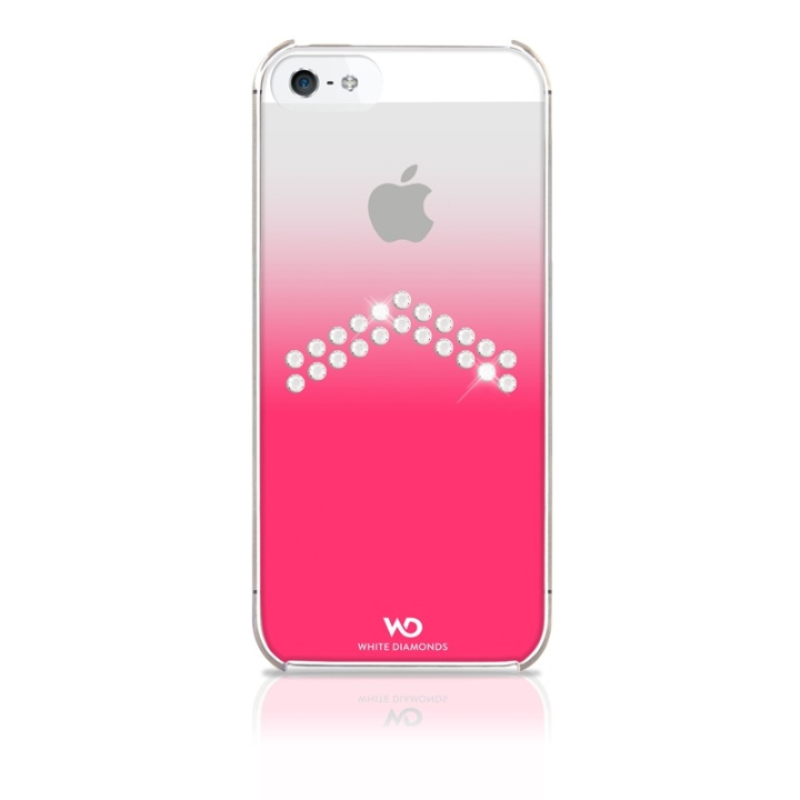 White Diamonds WHITE-DIAMONDS Skal Tonad iPhone 5/5s/SE Arrow Rosa ryhmässä ÄLYPUHELIMET JA TABLETIT / Puhelimen suojakotelo / Apple / iPhone 5/5S/SE / Suoja @ TP E-commerce Nordic AB (38-38752)