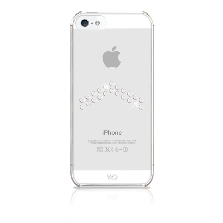 White Diamonds WHITE-DIAMONDS Arrow Transp. iPhone 5/5s/SE Skal ryhmässä ÄLYPUHELIMET JA TABLETIT / Puhelimen suojakotelo / Apple / iPhone 5/5S/SE / Suoja @ TP E-commerce Nordic AB (38-38758)