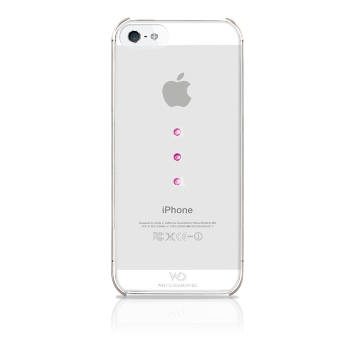 White Diamonds WHITE-DIAMONDS Suojakuori Ice Trin. iPhone 5/5s/SE Pink ryhmässä ÄLYPUHELIMET JA TABLETIT / Puhelimen suojakotelo / Apple / iPhone 5/5S/SE / Suoja @ TP E-commerce Nordic AB (38-38822)