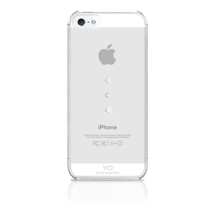 White Diamonds WHITE-DIAMONDS Skal iPhone 5/5s/SE Ice Vit ryhmässä ÄLYPUHELIMET JA TABLETIT / Puhelimen suojakotelo / Apple / iPhone 5/5S/SE / Suoja @ TP E-commerce Nordic AB (38-38823)