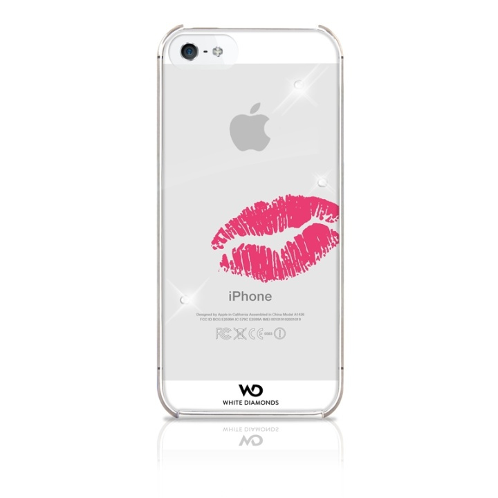 White Diamonds WHITE-DIAMONDS Skal iPhone 5/5s/SE Lipstick Heart ryhmässä ÄLYPUHELIMET JA TABLETIT / Puhelimen suojakotelo / Apple / iPhone 5/5S/SE / Suoja @ TP E-commerce Nordic AB (38-38827)