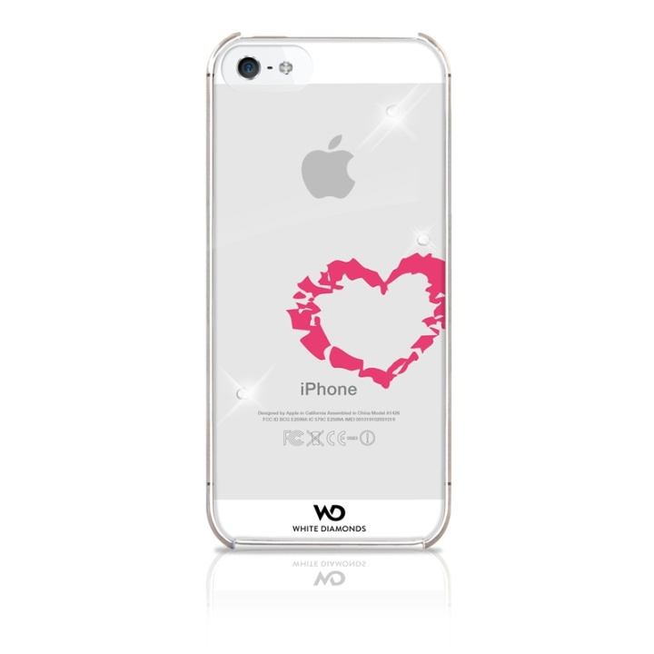 White Diamonds WHITE-DIAMONDS Skal iPhone 5/5s/SE Lipstick Kiss ryhmässä ÄLYPUHELIMET JA TABLETIT / Puhelimen suojakotelo / Apple / iPhone 5/5S/SE / Suoja @ TP E-commerce Nordic AB (38-38828)