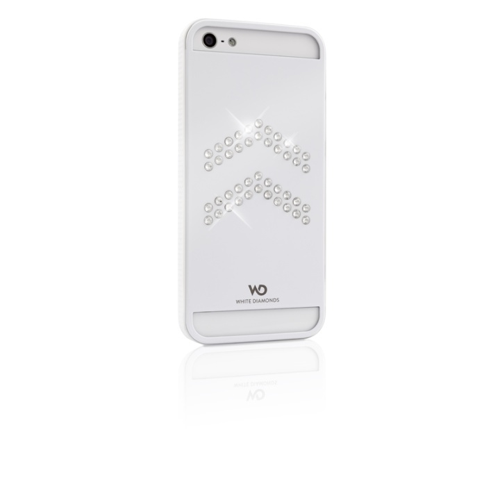 White Diamonds WHITE-DIAMONDS Skal Metal iPhone 5/5s/SE Aviator Vit ryhmässä ÄLYPUHELIMET JA TABLETIT / Puhelimen suojakotelo / Apple / iPhone 5/5S/SE / Suoja @ TP E-commerce Nordic AB (38-38846)