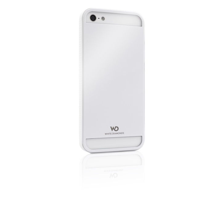 White Diamonds WHITE-DIAMONDS Skal Metal iPhone 5/5s/SE Vit ryhmässä ÄLYPUHELIMET JA TABLETIT / Puhelimen suojakotelo / Apple / iPhone 5/5S/SE / Suoja @ TP E-commerce Nordic AB (38-38851)