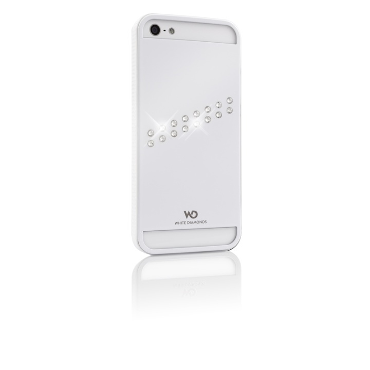 White Diamonds WHITE-DIAMONDS Suojakuori iPhone 5/5s/SE White ryhmässä ÄLYPUHELIMET JA TABLETIT / Puhelimen suojakotelo / Apple / iPhone 5/5S/SE / Suoja @ TP E-commerce Nordic AB (38-38853)