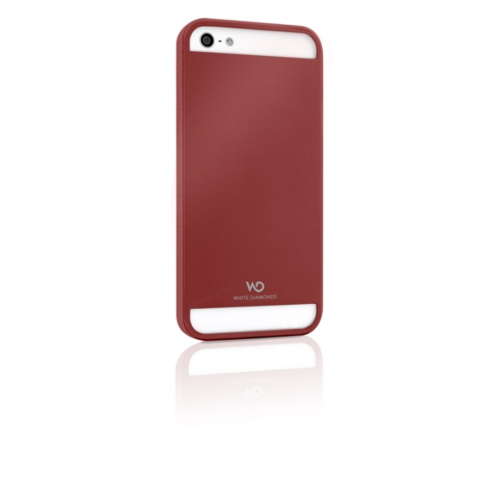 White Diamonds WHITE-DIAMONDS Skal Metal iPhone 5/5s/SE Röd ryhmässä ÄLYPUHELIMET JA TABLETIT / Puhelimen suojakotelo / Apple / iPhone 5/5S/SE / Suoja @ TP E-commerce Nordic AB (38-38854)