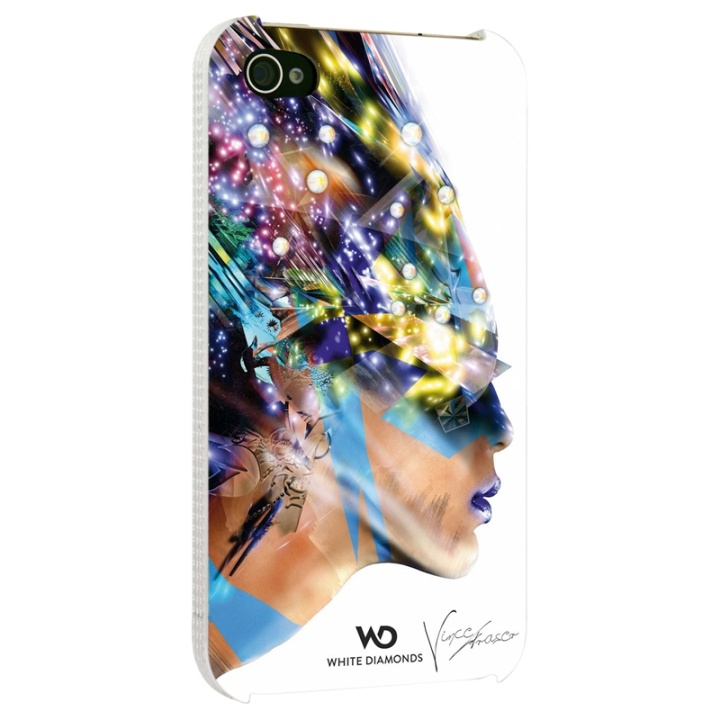 White Diamonds WHITE-DIAMONDS Nafrotiti Vit iPhone 4s Skal ryhmässä ÄLYPUHELIMET JA TABLETIT / Puhelimen suojakotelo / Apple / Vanhemmat Apple-mallit @ TP E-commerce Nordic AB (38-38863)