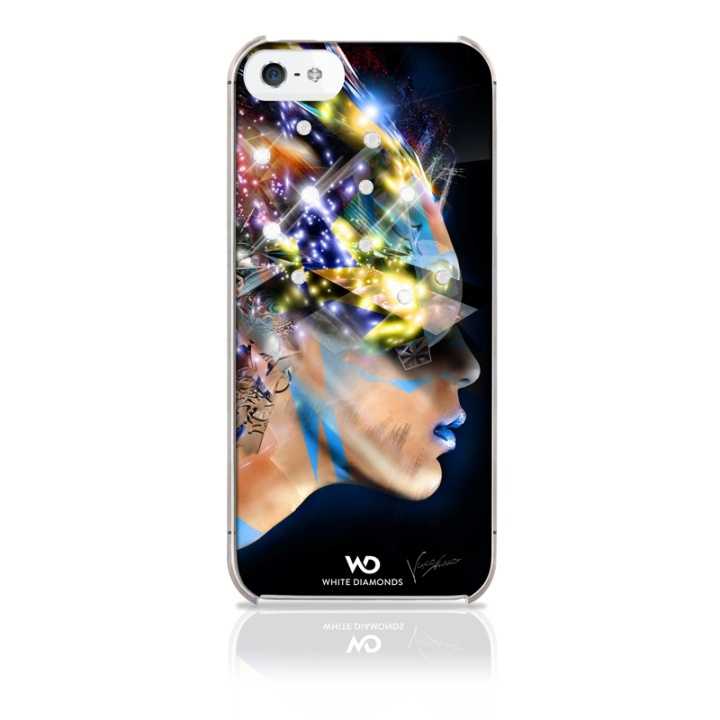 White Diamonds WHITE-DIAMONDS Skal iPhone 5/5s/SE Nafrotiti Svart ryhmässä ÄLYPUHELIMET JA TABLETIT / Puhelimen suojakotelo / Apple / iPhone 5/5S/SE / Suoja @ TP E-commerce Nordic AB (38-38864)