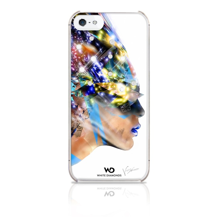 White Diamonds WHITE-DIAMONDS Skal iPhone 5/5s/SE Nafrotiti Vit ryhmässä ÄLYPUHELIMET JA TABLETIT / Puhelimen suojakotelo / Apple / iPhone 5/5S/SE / Suoja @ TP E-commerce Nordic AB (38-38865)