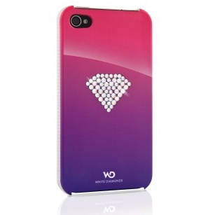 White Diamonds WHITE-DIAMONDS Rainbow Rosa iPhone 4s Skal ryhmässä ÄLYPUHELIMET JA TABLETIT / Puhelimen suojakotelo / Apple / Vanhemmat Apple-mallit @ TP E-commerce Nordic AB (38-38871)