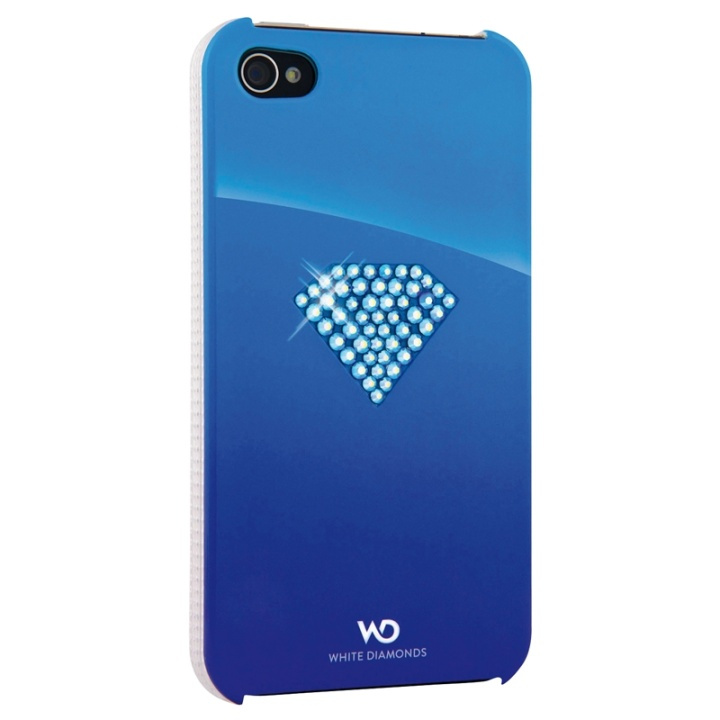 White Diamonds WHITE-DIAMONDS Rainbow Blue Cover to iPhone 4 4s ryhmässä ÄLYPUHELIMET JA TABLETIT / Puhelimen suojakotelo / Apple / iPhone 4/4S / Suoja @ TP E-commerce Nordic AB (38-38872)