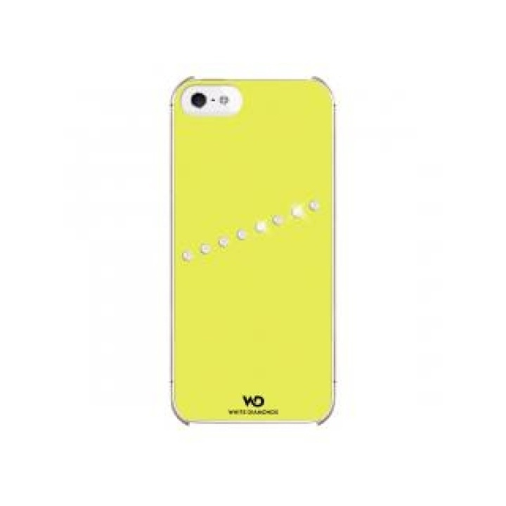 White Diamonds WHITE-DIAMONDS Skal Neon iPhone 5/5s/SE Sash Gul ryhmässä ÄLYPUHELIMET JA TABLETIT / Puhelimen suojakotelo / Apple / iPhone 5/5S/SE / Suoja @ TP E-commerce Nordic AB (38-38878)
