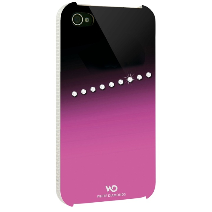 White Diamonds WHITE-DIAMONDS Sash Pink iPhone 4s Skal ryhmässä ÄLYPUHELIMET JA TABLETIT / Puhelimen suojakotelo / Apple / Vanhemmat Apple-mallit @ TP E-commerce Nordic AB (38-38883)