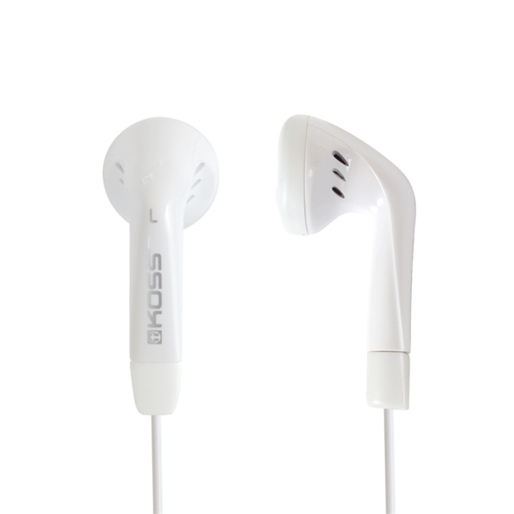 KOSS Kuuloke KE5 In-Ear Earbud White ryhmässä KODINELEKTRONIIKKA / Ääni & Kuva / Kuulokkeet & Tarvikkeet / Kuulokkeet @ TP E-commerce Nordic AB (38-38983)