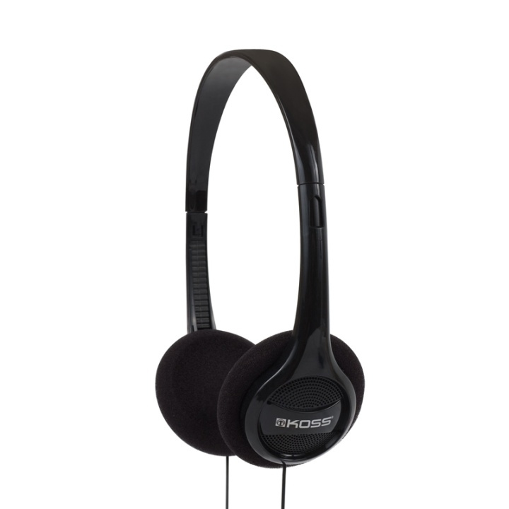 KOSS Kuuloke KPH7 On-Ear Black ryhmässä KODINELEKTRONIIKKA / Ääni & Kuva / Kuulokkeet & Tarvikkeet / Kuulokkeet @ TP E-commerce Nordic AB (38-38994)