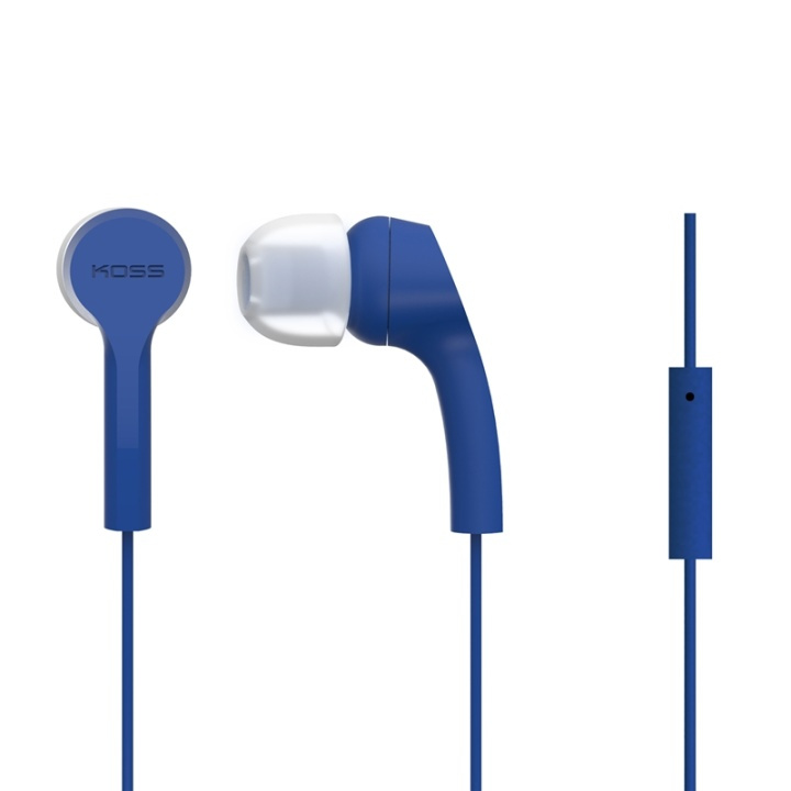 KOSS Kuuloke KEB9i In-Ear Mic Blue ryhmässä KODINELEKTRONIIKKA / Ääni & Kuva / Kuulokkeet & Tarvikkeet / Kuulokkeet @ TP E-commerce Nordic AB (38-39010)