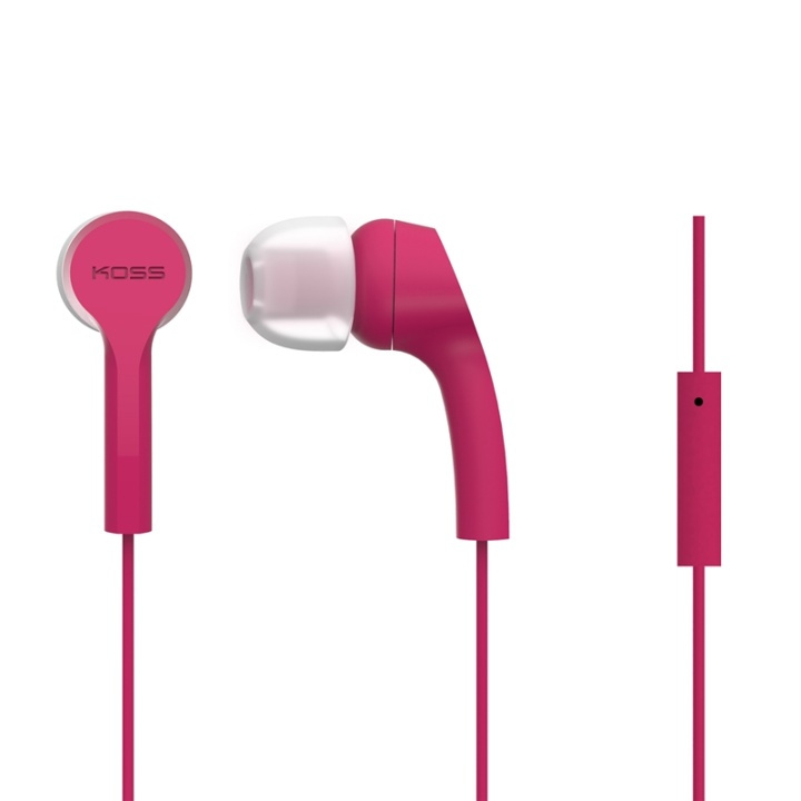 KOSS Kuuloke KEB9i In-Ear Mic Pink ryhmässä KODINELEKTRONIIKKA / Ääni & Kuva / Kuulokkeet & Tarvikkeet / Kuulokkeet @ TP E-commerce Nordic AB (38-39013)