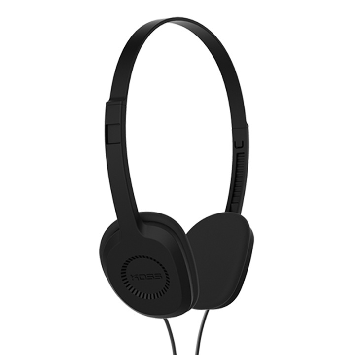 KOSS Kuuloke KPH8K On-Ear Black ryhmässä KODINELEKTRONIIKKA / Ääni & Kuva / Kuulokkeet & Tarvikkeet / Kuulokkeet @ TP E-commerce Nordic AB (38-39030)