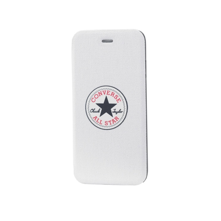 CONVERSE Case Canvas iPhone 6/7/8/SE White ryhmässä ÄLYPUHELIMET JA TABLETIT / Puhelimen suojakotelo / Apple / iPhone 6/6S / Kotelo @ TP E-commerce Nordic AB (38-39069)