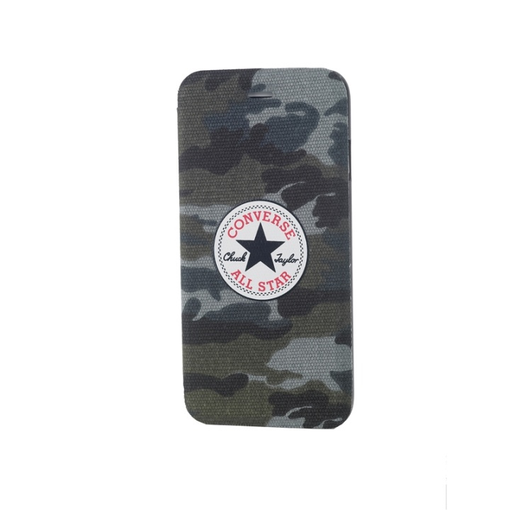 CONVERSE Case Canvas iPhone 6/7/8/SE Camo ryhmässä ÄLYPUHELIMET JA TABLETIT / Puhelimen suojakotelo / Apple / iPhone 6/6S / Kotelo @ TP E-commerce Nordic AB (38-39073)