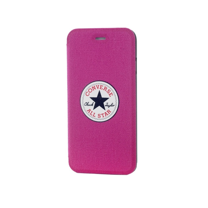 Converse Mobilfodral Canvas iPhone 6 Plus Rosa ryhmässä ÄLYPUHELIMET JA TABLETIT / Puhelimen suojakotelo / Apple / iPhone 6 Plus/6S Plus / Kotelo @ TP E-commerce Nordic AB (38-39077)