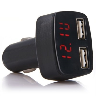 Cigg- ja USB-yleismittari autoon ryhmässä AUTO / antennit & Tarvikkeet / 12 voltin tarvikkeet @ TP E-commerce Nordic AB (38-39267)