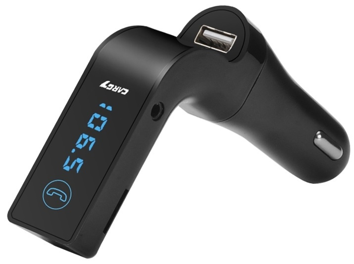 FM-lähetin Bluetooth handsfree (musta) ryhmässä AUTO / Auton äänijärjestelmä & Multimedia / FM-lähetin @ TP E-commerce Nordic AB (38-39398)
