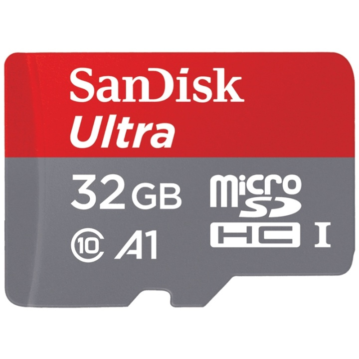 SanDisk Ultra microSDHC 32GB, 98MB/s, A1, Klass 10/UHS-1 ryhmässä KODINELEKTRONIIKKA / Tallennusvälineet / Muistikortit / MicroSD/HC/XC @ TP E-commerce Nordic AB (38-39430)