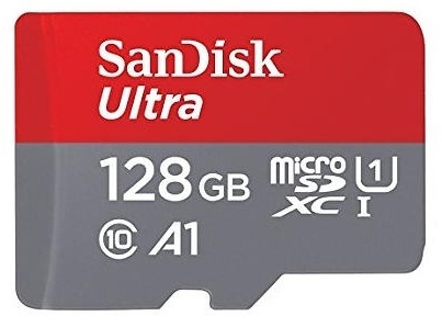 SanDisk minneskort 128GB, Ultra microSDXC, Class 10, UHS-I, 100MB/s ryhmässä KODINELEKTRONIIKKA / Tallennusvälineet / Muistikortit / MicroSD/HC/XC @ TP E-commerce Nordic AB (38-39772)