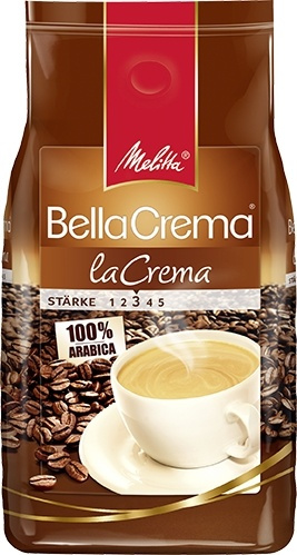 Melitta, Bella Crema La Crema kokonaiset kahvipavut ryhmässä KOTI, TALOUS JA PUUTARHA / Kodinkoneet / Kahvikoneet ja tarvikkeet / Kahvipavut @ TP E-commerce Nordic AB (38-39797)