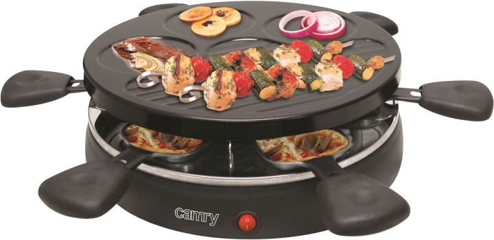 CAMRY Raclette Grill - CR 6606 ryhmässä KOTI, TALOUS JA PUUTARHA / Keittiövälineet / Muut keittivälineet @ TP E-commerce Nordic AB (38-39973)