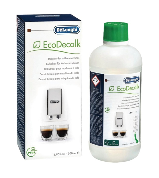 DeLonghi Kalkinpoistoaine Kahvinkeitin 500 ml ryhmässä KOTI, TALOUS JA PUUTARHA / Kodinkoneet / Kahvikoneet ja tarvikkeet / Kapselit, suodatinpussit & Tarvikkeet @ TP E-commerce Nordic AB (38-40369)
