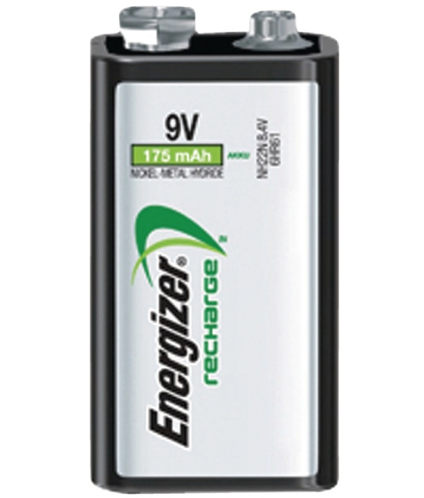 Energizer Ladattava Ni-MH-Akku E | 8.4 V DC | 175 mAh | Esiladattu | 1 - Läpipainopakkaus | 6HR61 | Hopea ryhmässä KODINELEKTRONIIKKA / Paristot & Laturit / Ladattavat paristot / Muut @ TP E-commerce Nordic AB (38-40449)