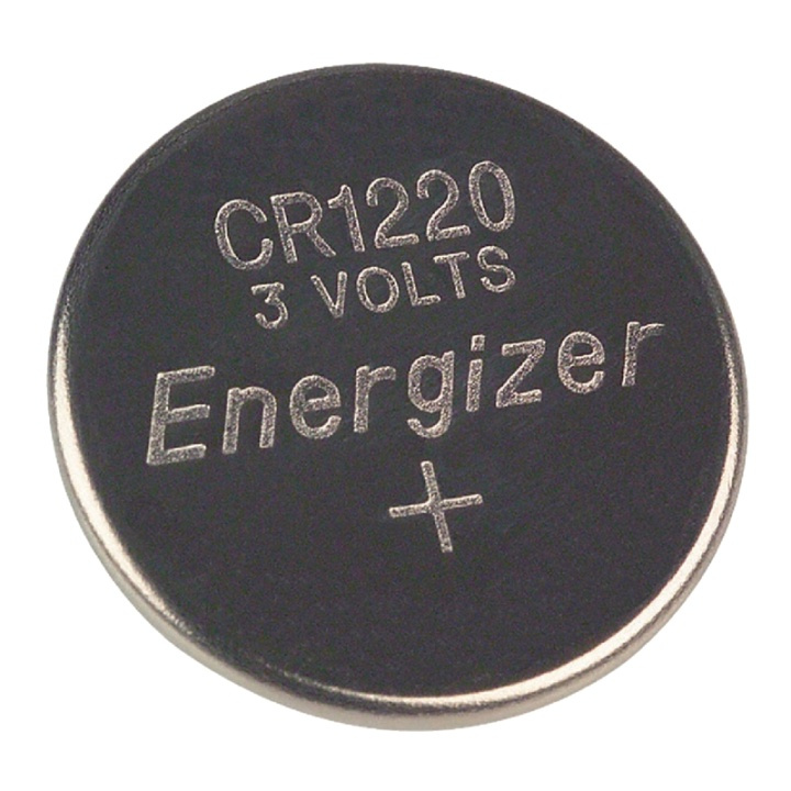 Energizer Litiumnappiparisto CR1220 | 3 V DC | 37 mAh | 1 - Läpipainopakkaus | Hopea ryhmässä KODINELEKTRONIIKKA / Paristot & Laturit / Akut / Nappiparistot @ TP E-commerce Nordic AB (38-40462)