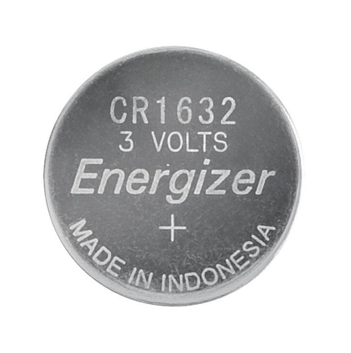 Energizer Litiumnappiparisto CR1632 | 3 V DC | 130 mAh | Esiladattu | 1 - Läpipainopakkaus | Erilaisia laitteita | Hopea ryhmässä KODINELEKTRONIIKKA / Paristot & Laturit / Akut / Nappiparistot @ TP E-commerce Nordic AB (38-40465)