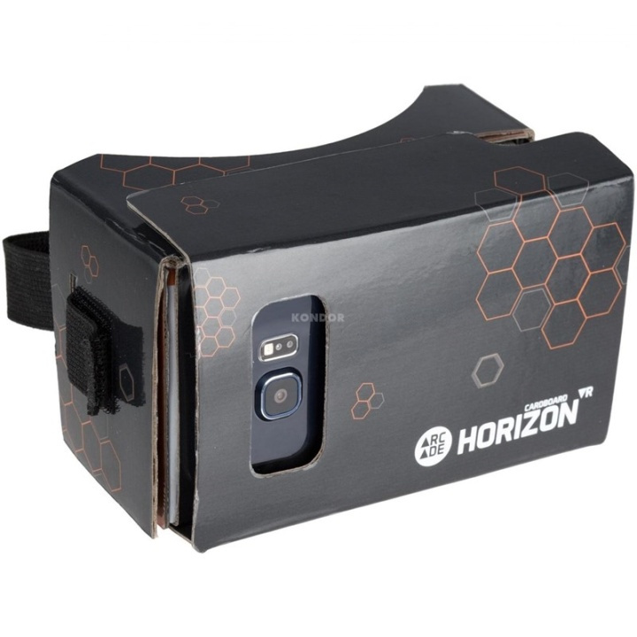 ARCADE Virtual Reality Headset Horizon Pahvirakenne ryhmässä ÄLYPUHELIMET JA TABLETIT / Urheilu, koti ja vapaa-aika / VR-lasit @ TP E-commerce Nordic AB (38-42022)