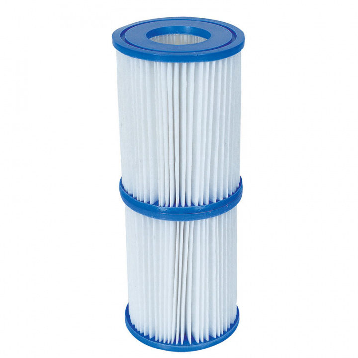 Bestway Flowclear Filter Patron (II), 2-Pack ryhmässä KOTI, TALOUS JA PUUTARHA / Puutarhatuotteet / Uima-allas & Tarvikkeet / #SAKNAS! @ TP E-commerce Nordic AB (38-42602)