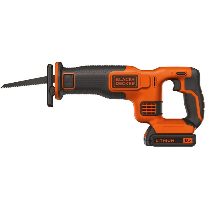 Black & Decker Pendelsticksåg 18V, 2Ah Batt ryhmässä KOTI, TALOUS JA PUUTARHA / Työkalut & Tee itse / Sahat @ TP E-commerce Nordic AB (38-42634)