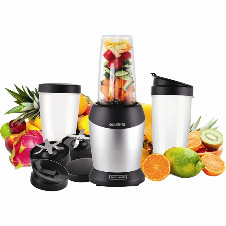 Champion Nutrition Blender 1000W ryhmässä KOTI, TALOUS JA PUUTARHA / Kodinkoneet / Yleiskoneet ja monitoimikoneet / Tehosekoittimet @ TP E-commerce Nordic AB (38-42754)