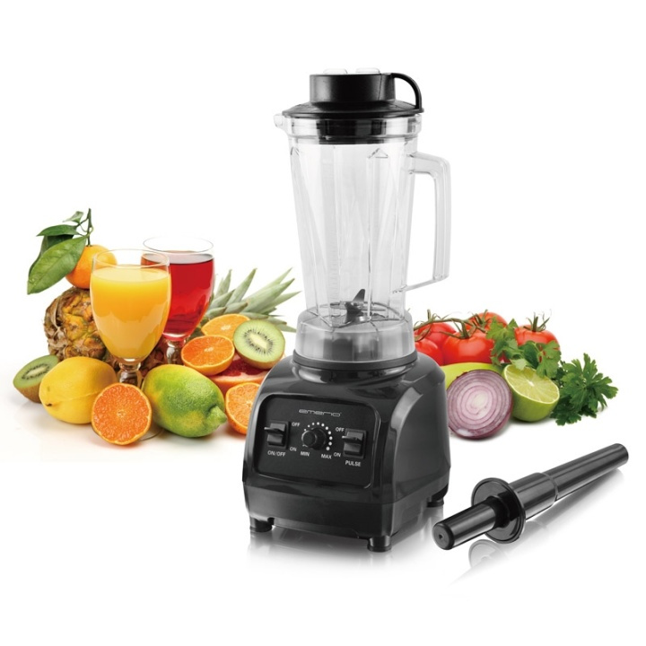 Emerio Professional Blender 1500W ryhmässä KOTI, TALOUS JA PUUTARHA / Kodinkoneet / Yleiskoneet ja monitoimikoneet / Tehosekoittimet @ TP E-commerce Nordic AB (38-43581)