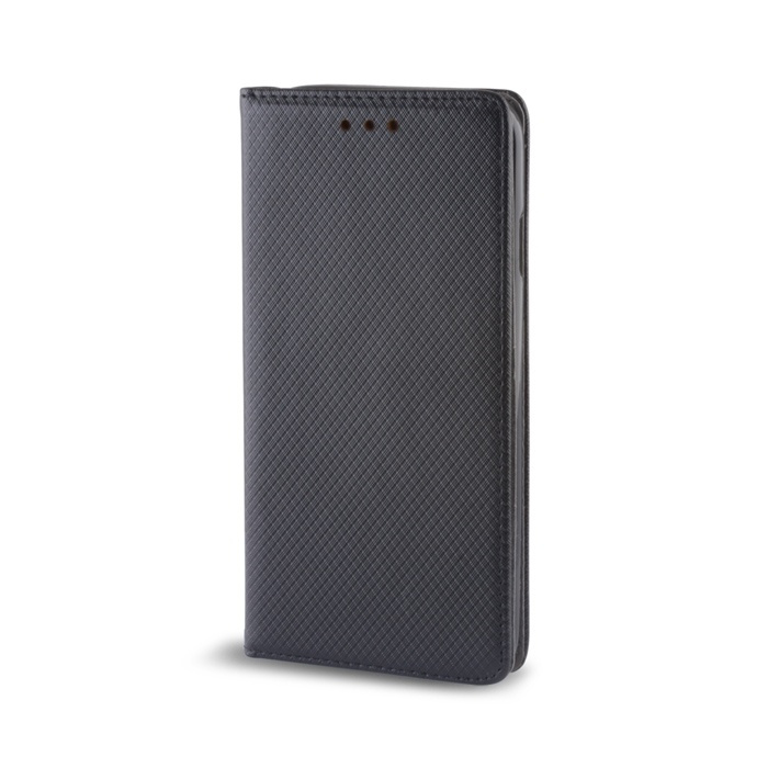 Magneettisella suljuksella varustettu kotelo Huawei P9 Lite -laitteelle (musta) ryhmässä ÄLYPUHELIMET JA TABLETIT / Puhelimen suojakotelo / Huawei/Honori @ TP E-commerce Nordic AB (38-45100)