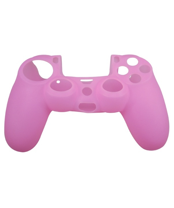 Silikonikahva ohjaimelle, Playstation 4 (vaaleanpunainen) ryhmässä KODINELEKTRONIIKKA / Pelikonsolit & Tarvikkeet / Sony PlayStation 4 / Tarvikkeet @ TP E-commerce Nordic AB (38-4584)