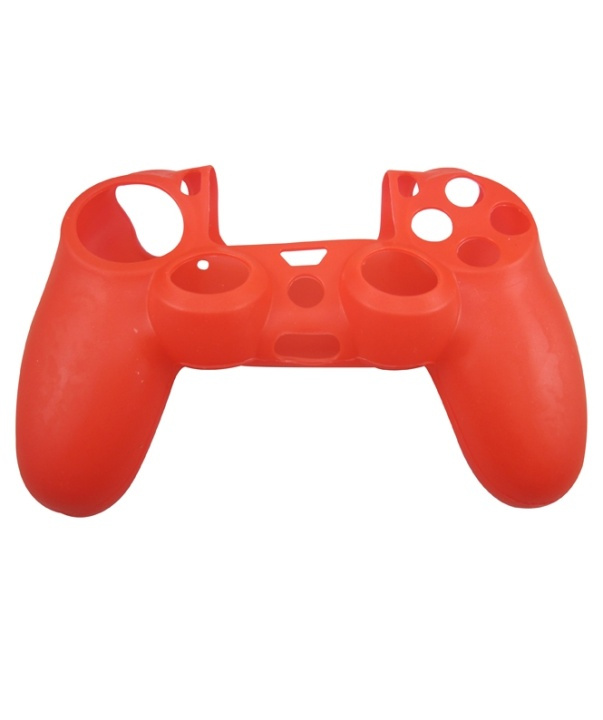 Silikonikahva ohjaimelle, Playstation 4 (punainen) ryhmässä KODINELEKTRONIIKKA / Pelikonsolit & Tarvikkeet / Sony PlayStation 4 / Tarvikkeet @ TP E-commerce Nordic AB (38-4585)