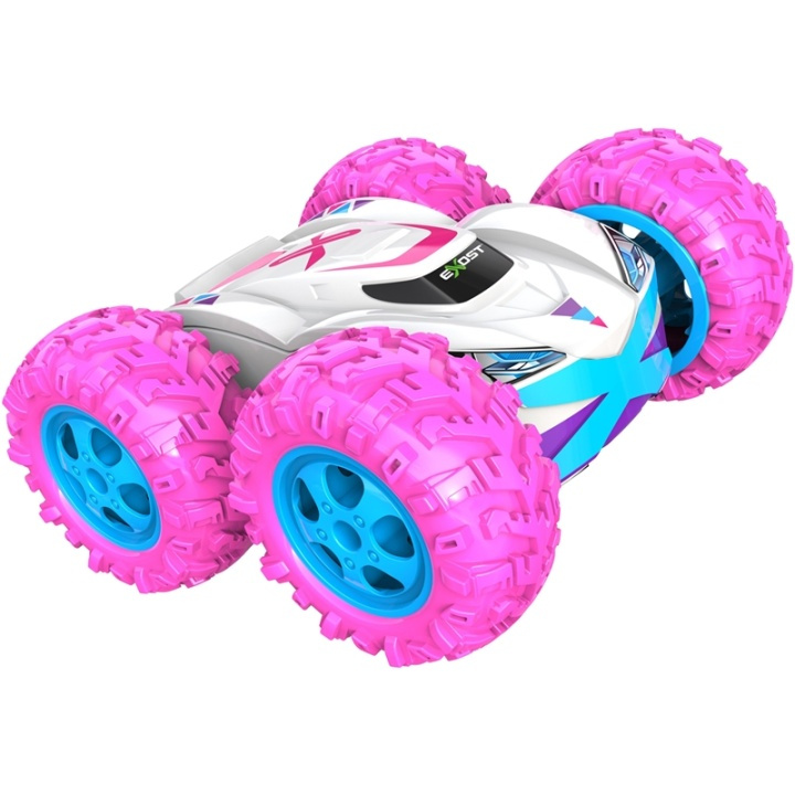 Silverlit Exost 360 Cross 2,4Ghz - Pink ryhmässä LELUT, TUOTTEET LAPSILLE JA VAUVOILLE / Radio-ohjattava / Radio-ohjattavat autot @ TP E-commerce Nordic AB (38-46182)
