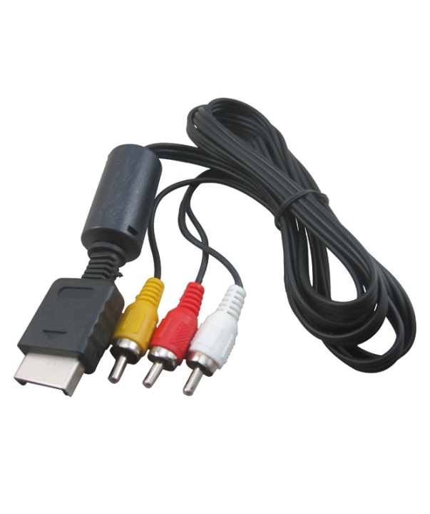 Komposiittikaapeli PS2/PS3:lle ryhmässä KODINELEKTRONIIKKA / Pelikonsolit & Tarvikkeet / Sony PlayStation 3 @ TP E-commerce Nordic AB (38-4678)