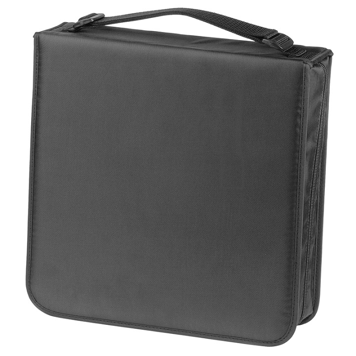 Hama CD-Väska Nylon Svart För 208 CD ryhmässä KODINELEKTRONIIKKA / Tallennusvälineet / CD/DVD/BD-levyt / CD/DVD säilytys @ TP E-commerce Nordic AB (38-47294)