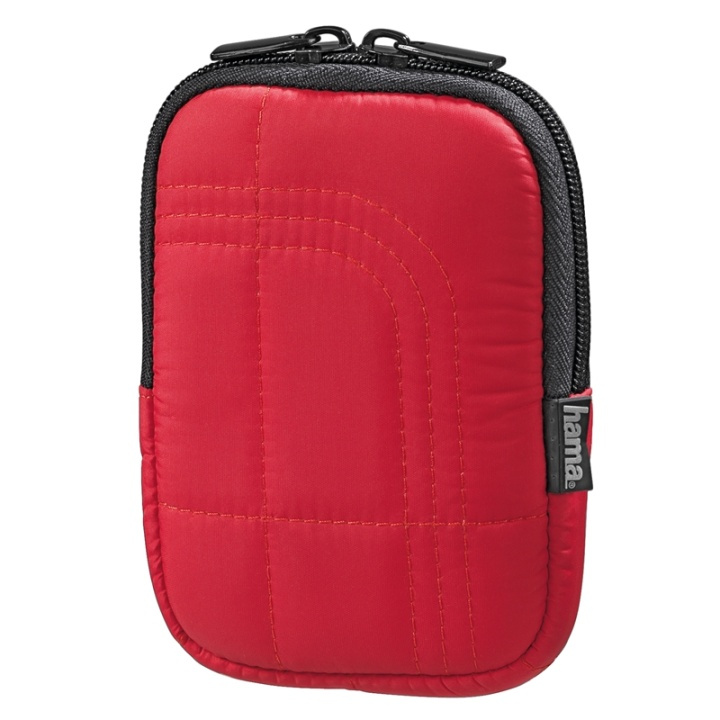 Hama Kompaktväska Fancy Memory 60C Röd ryhmässä KODINELEKTRONIIKKA / Valokuvat & Videot / Valokuvauslaitteet / Kameralaukut @ TP E-commerce Nordic AB (38-47466)