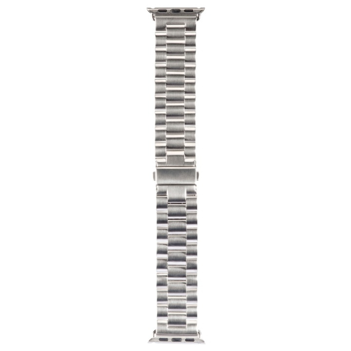 Hama Klockarmband Apple Watch Stål, 38mm ryhmässä ÄLYPUHELIMET JA TABLETIT / Urheilu, koti ja vapaa-aika / Apple Watch & tarvikkeet / Tarvikkeet @ TP E-commerce Nordic AB (38-47776)