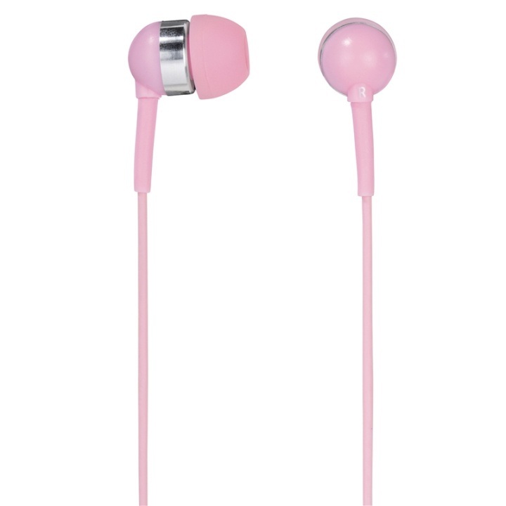 Hama Hörlur Vivo In-Ear Mic Rosa ryhmässä KODINELEKTRONIIKKA / Ääni & Kuva / Kuulokkeet & Tarvikkeet / Kuulokkeet @ TP E-commerce Nordic AB (38-47780)
